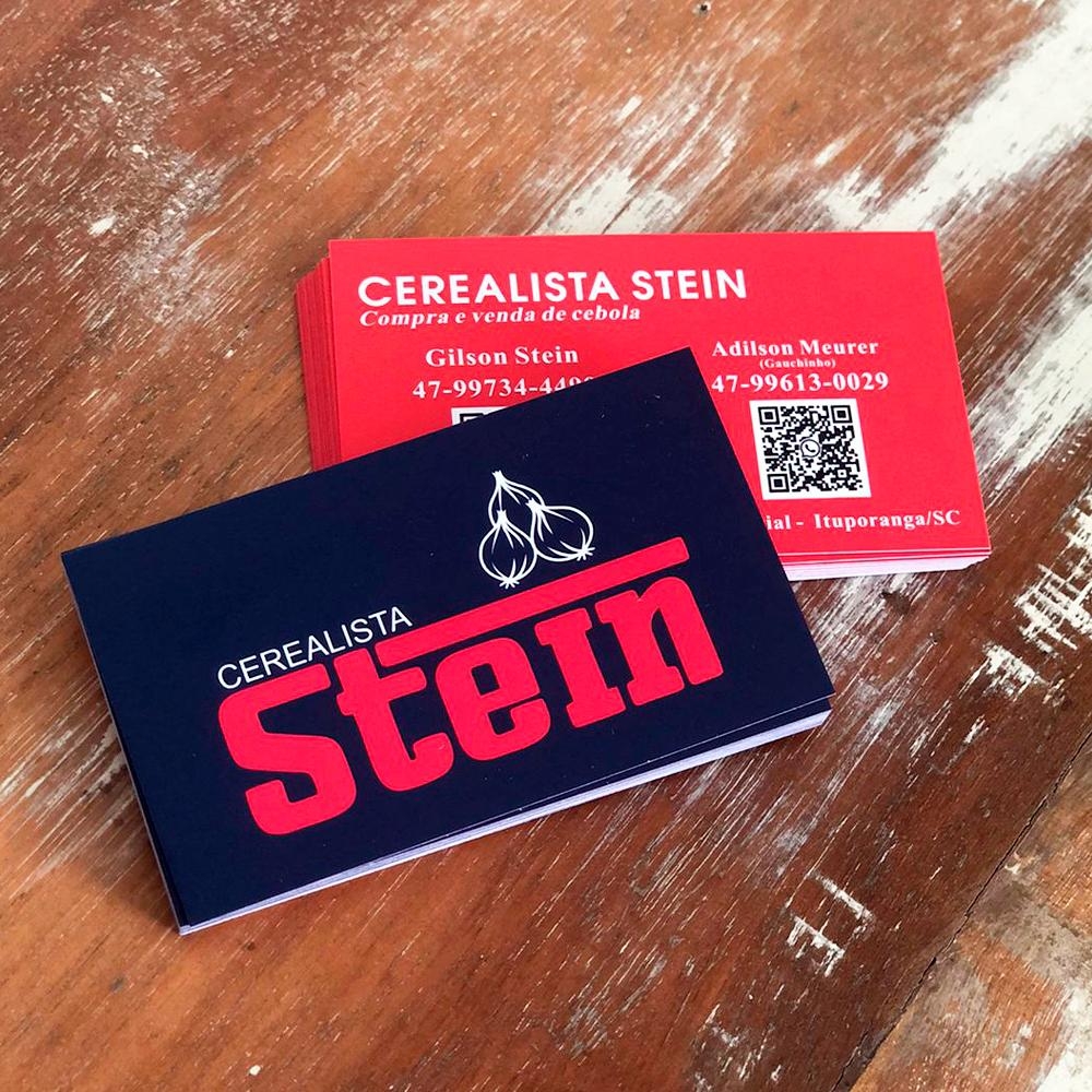 Cartões Cerealista Stein