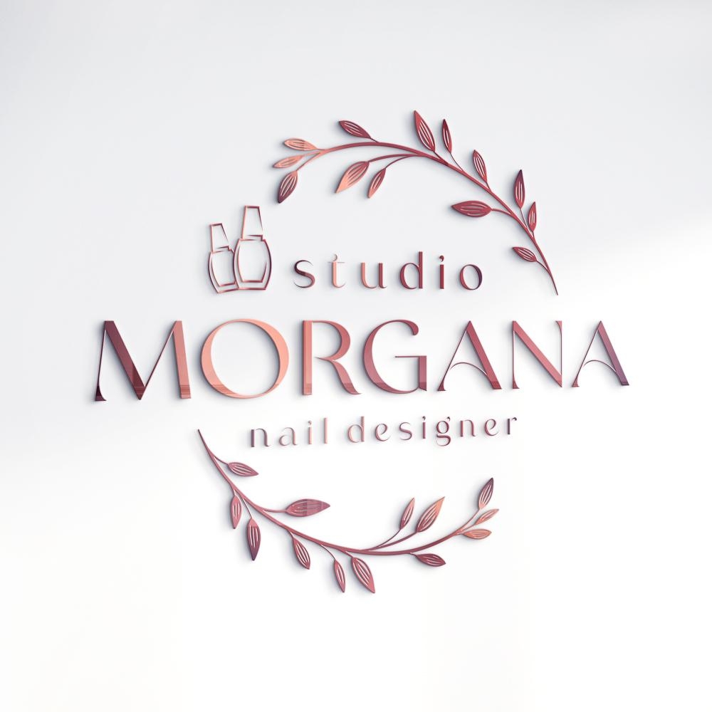 Logotipo Morgana Nail Designer